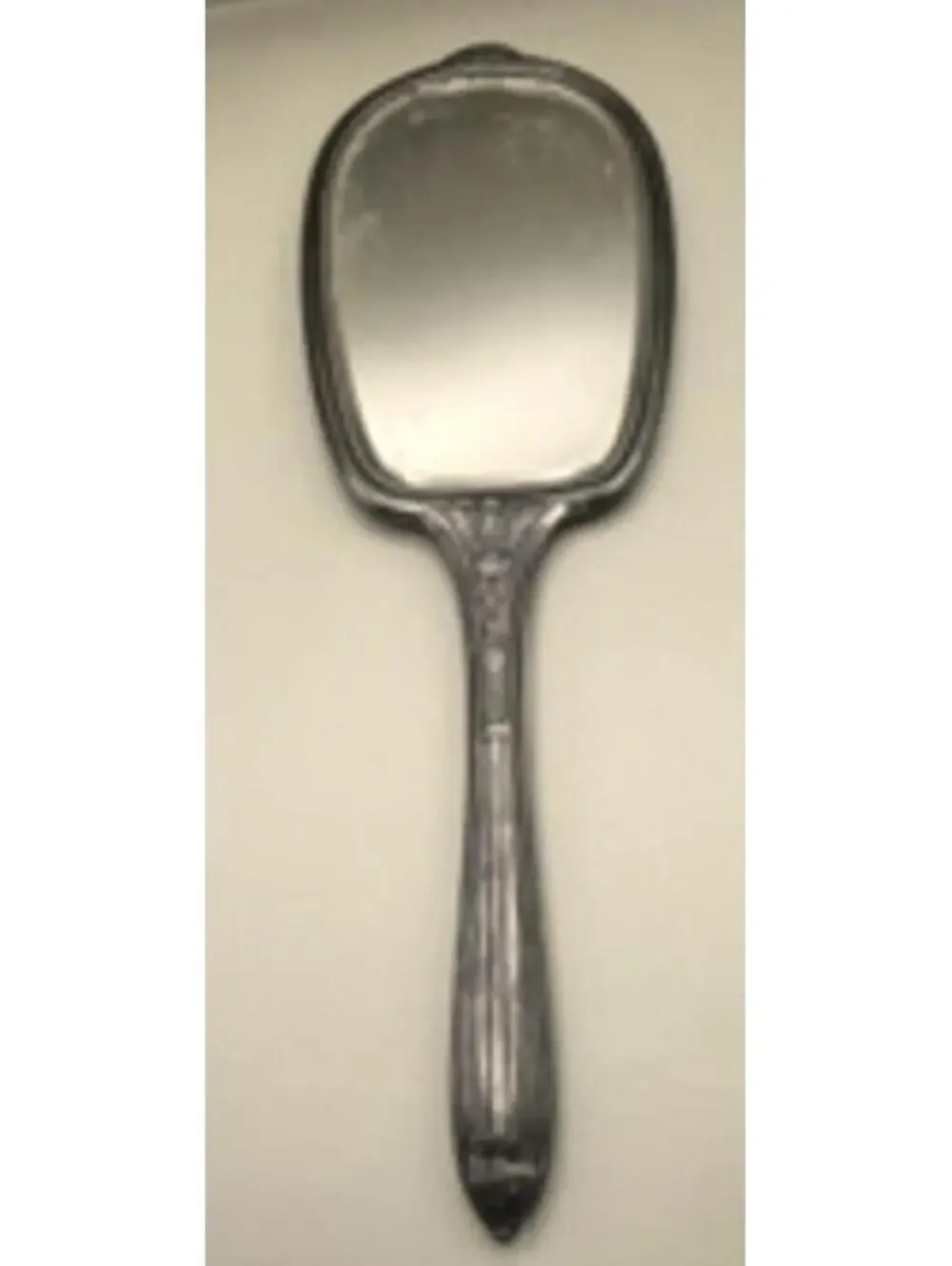 Vintage Wallace Silversmiths Art Deco Silver-Plated Hand Mirror